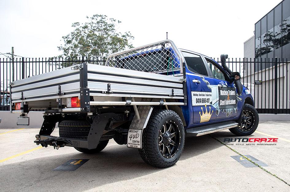 FORD RANGER MAVERICK GLOSS BLACK MILLED ACCENTS